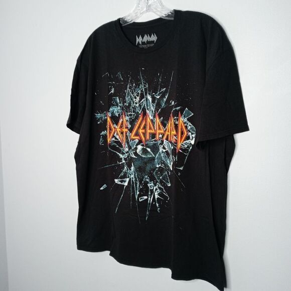 Def Leppard black graphic tee size XL - Picture 2 of 5